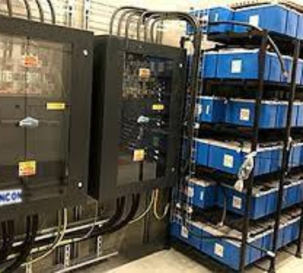 UPS battery installation 2 1000x900 - Uninterrupted Power System Installations